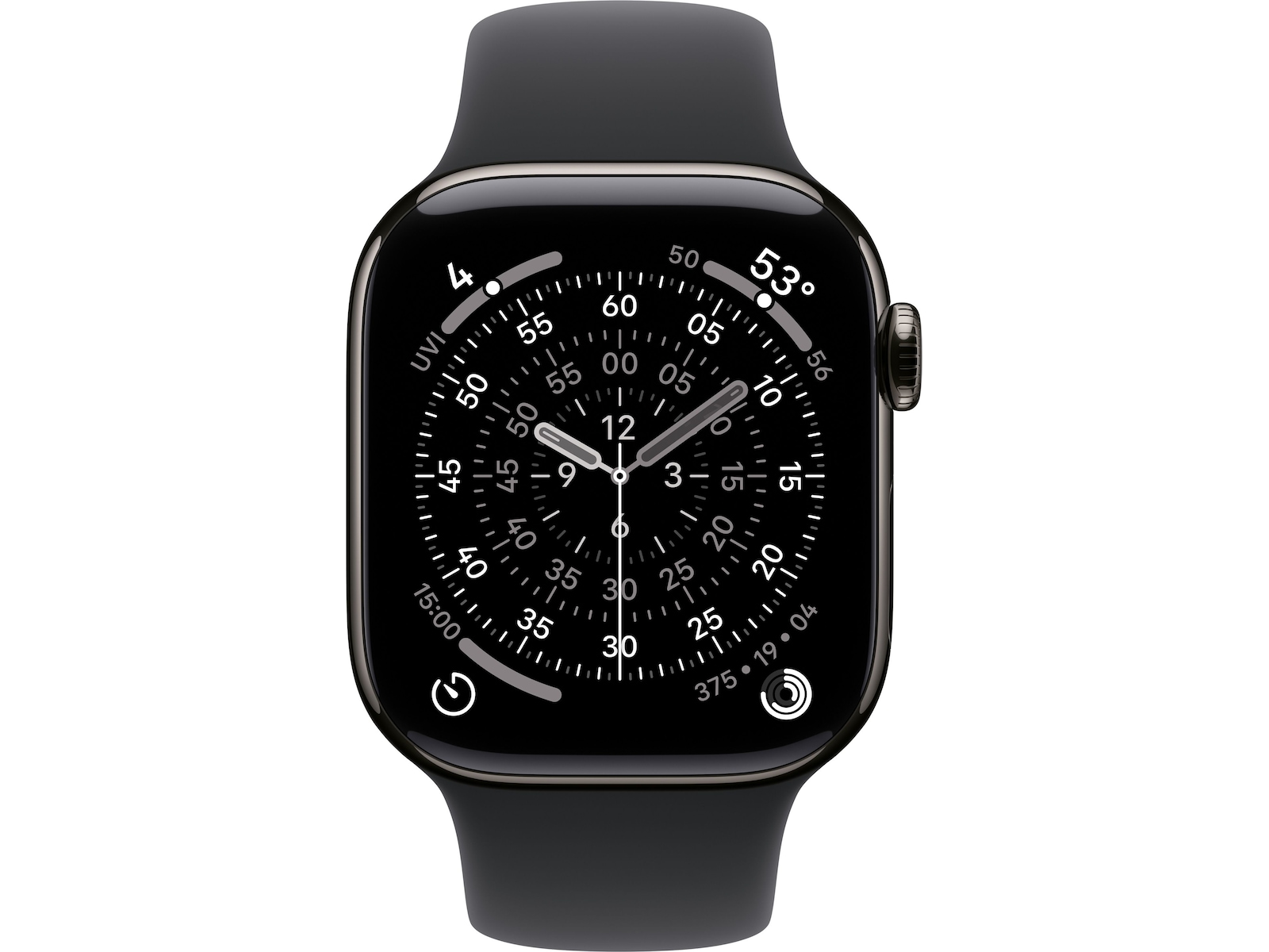 Apple Watch Series 11 GPS + LTE 42mm Titan (skifergrå) Smartklokker