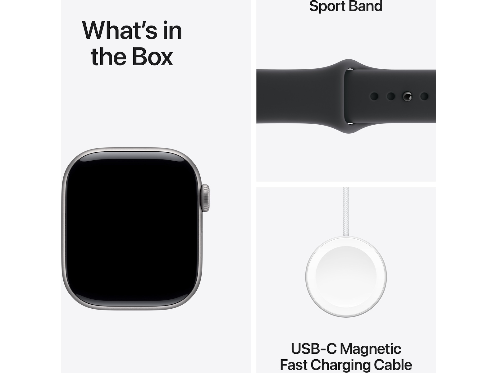 Apple Watch Series 11 GPS + LTE 42mm Titan (skifergrå) Smartklokker