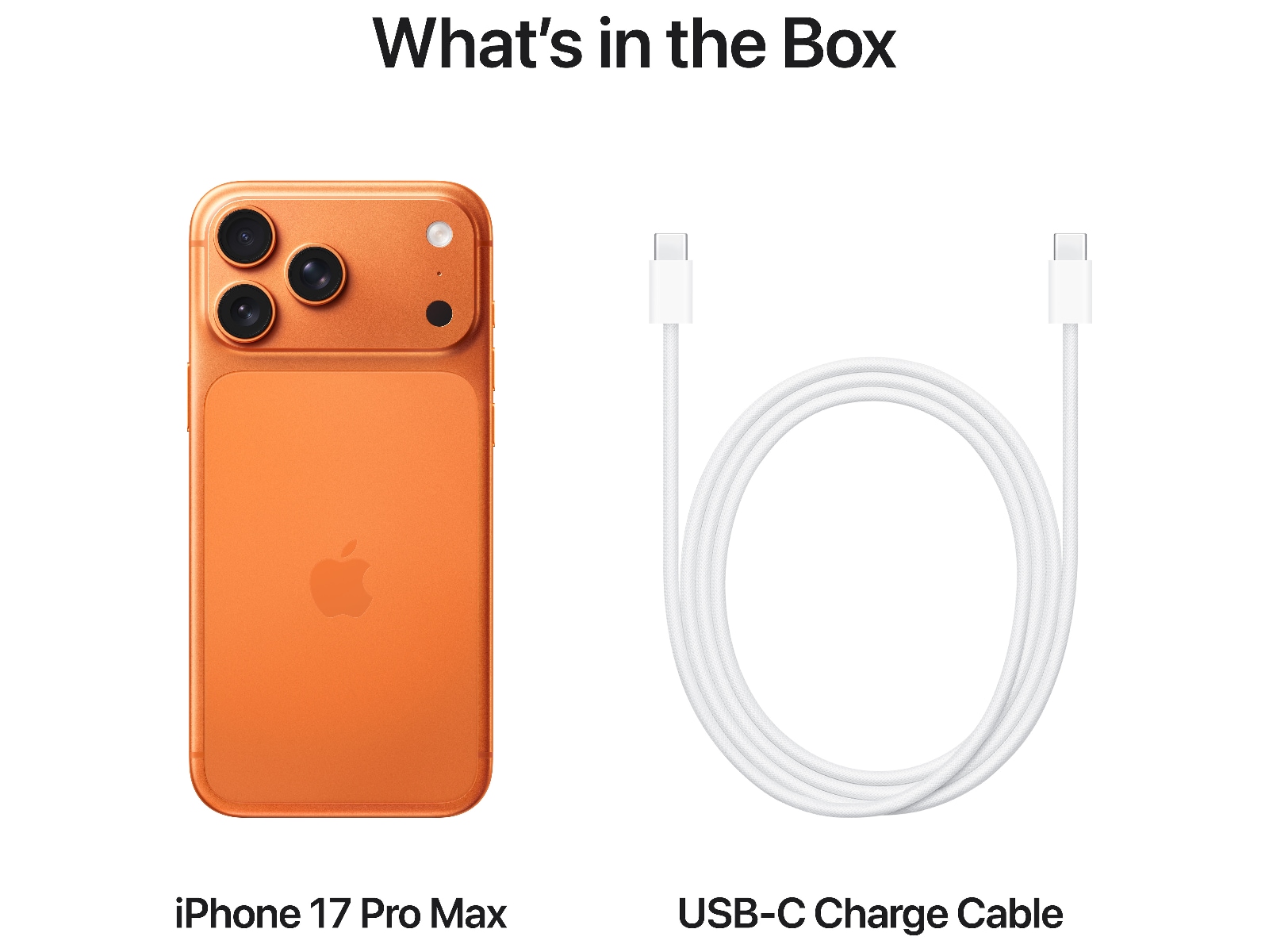 iPhone 17 Pro Max 2TB (kosmisk oransje) Mobiltelefoner
