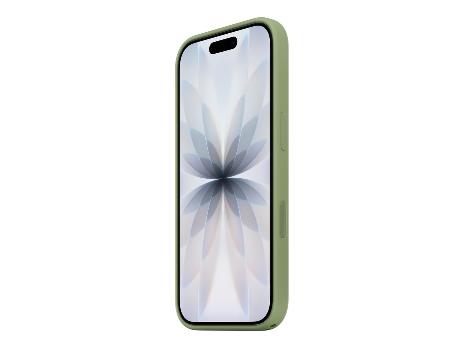 Apple iPhone 17 silikondeksel (lys mosegrønn) Mobildeksel