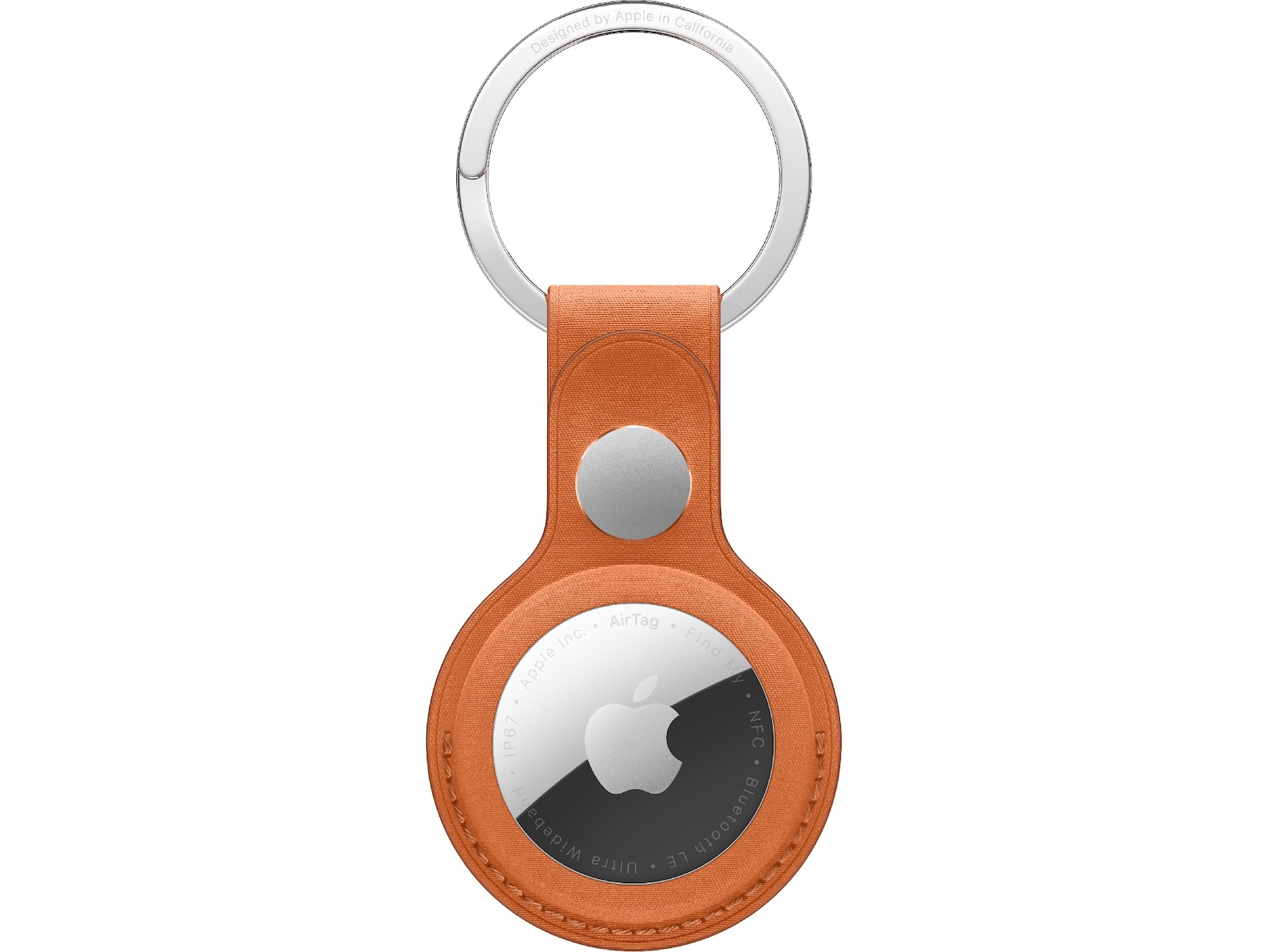 Apple AirTag FineWoven-nøkkelring (reverød) Sporingsbrikke & GPS