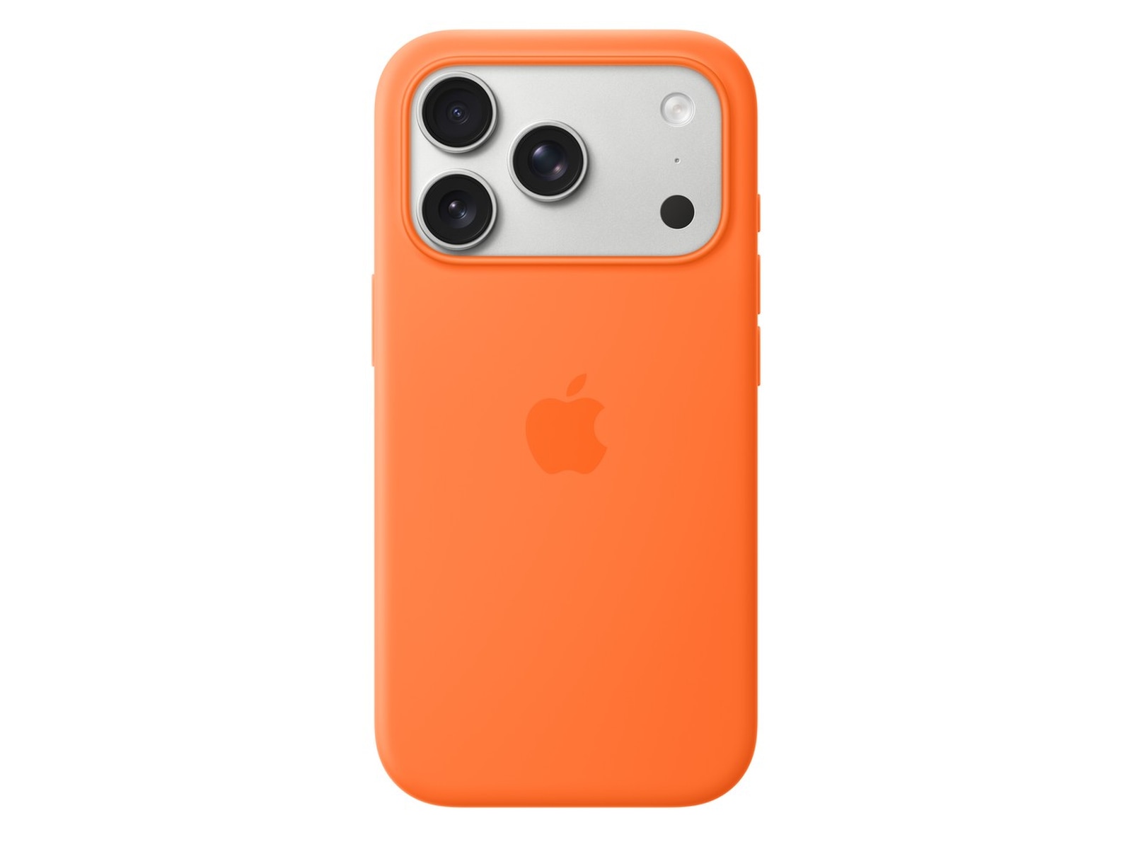Apple iPhone 17 Pro silikondeksel (oransje) Mobildeksel