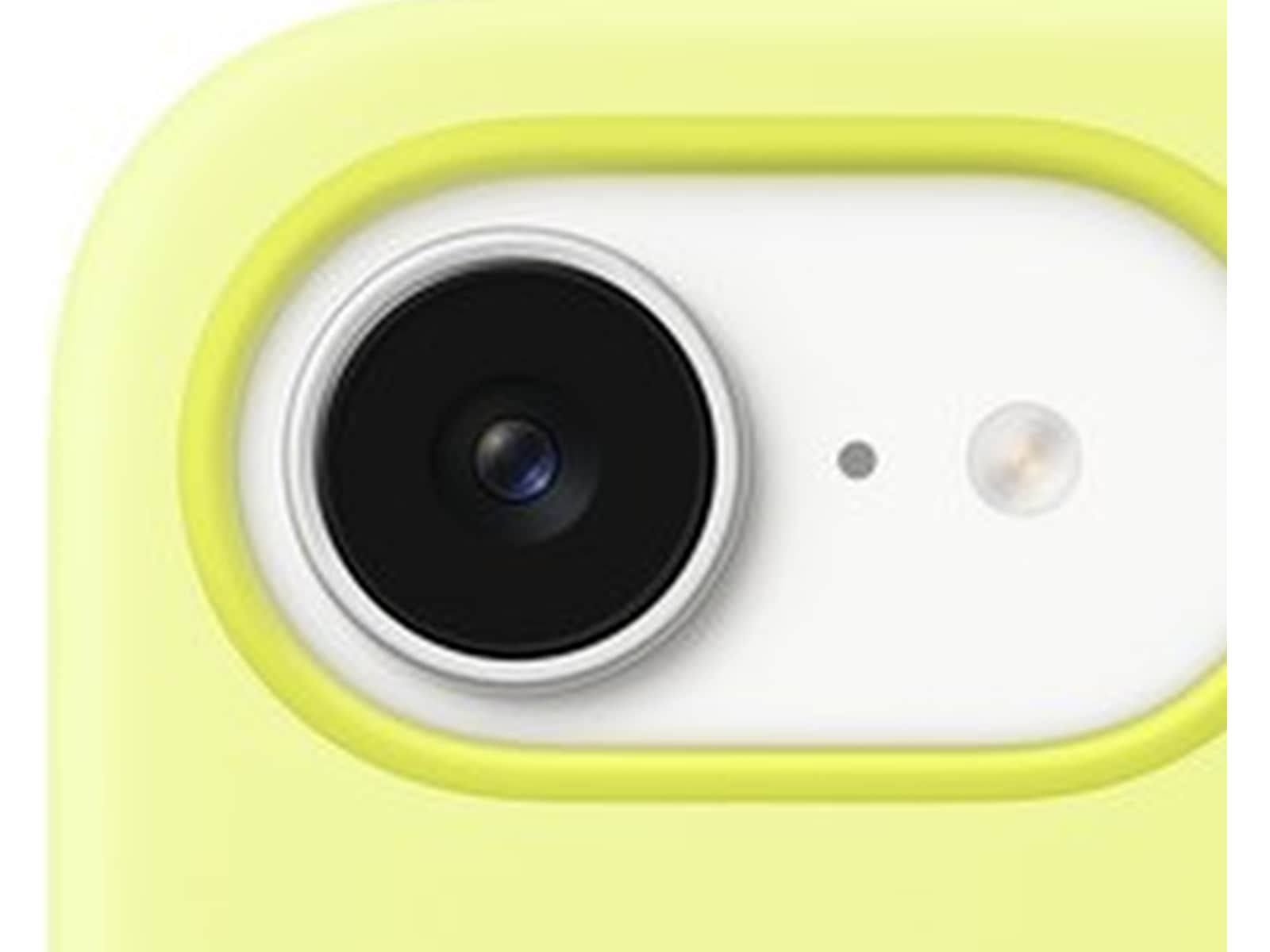 Apple iPhone 16e silikondeksel (neongul) Mobildeksel