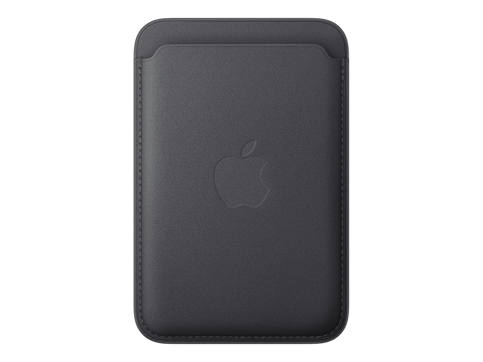 Apple iPhone Lommebok i finvev med MagSafe (sort) Mobildeksel