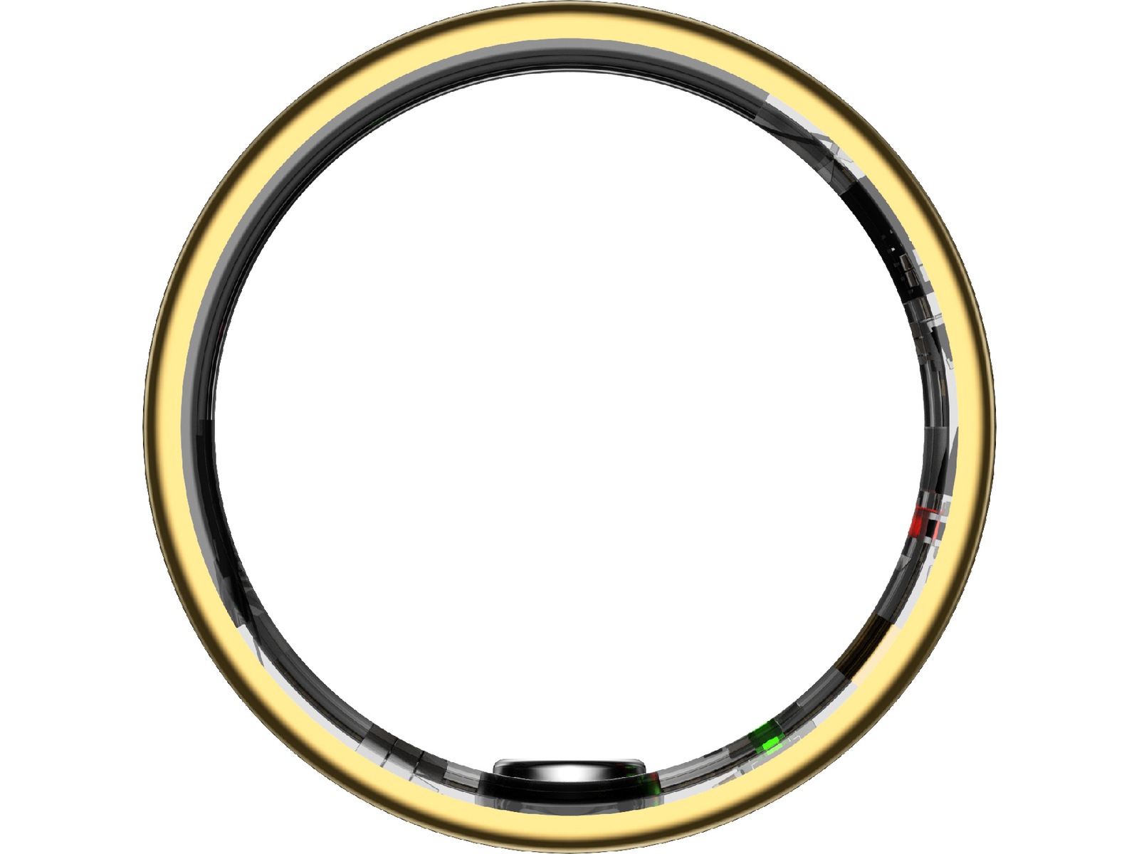 Haale II Smart Ring str. 8 (gull) -B-Grade Demo tilbehør til mobiler & klokker