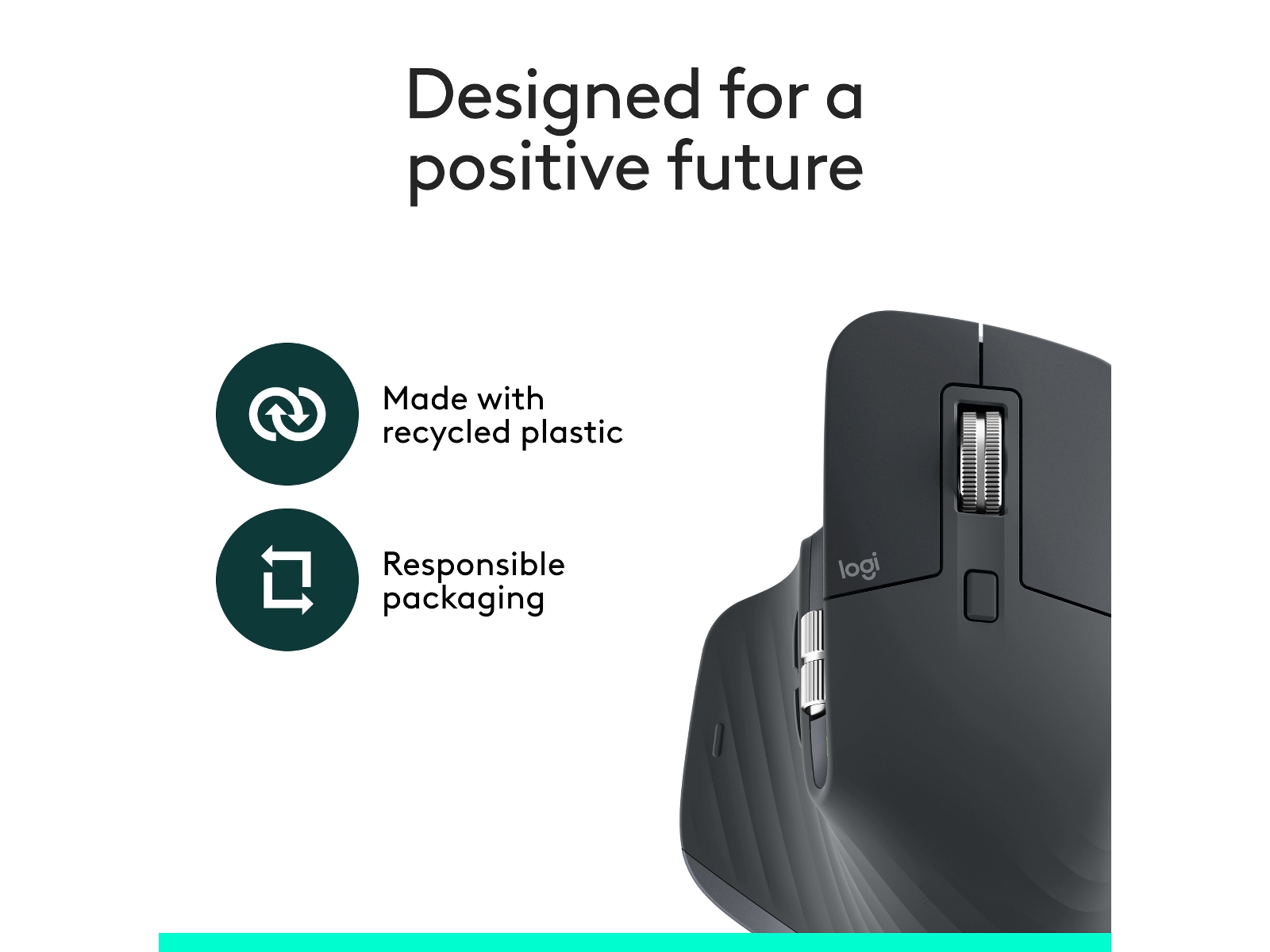 Logitech MX Master 3S Trådløs Mus Mus