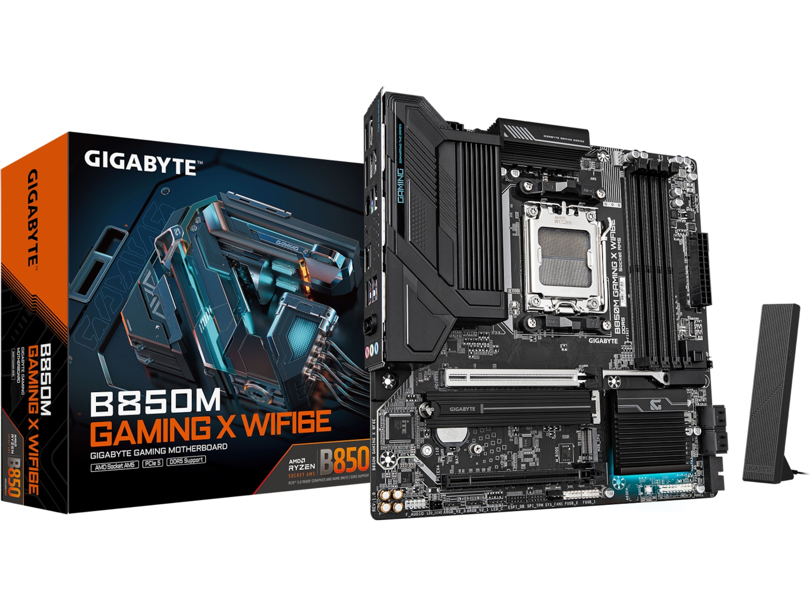 Gigabyte B850M GAMING X WF6E Hovedkort AMD Socket