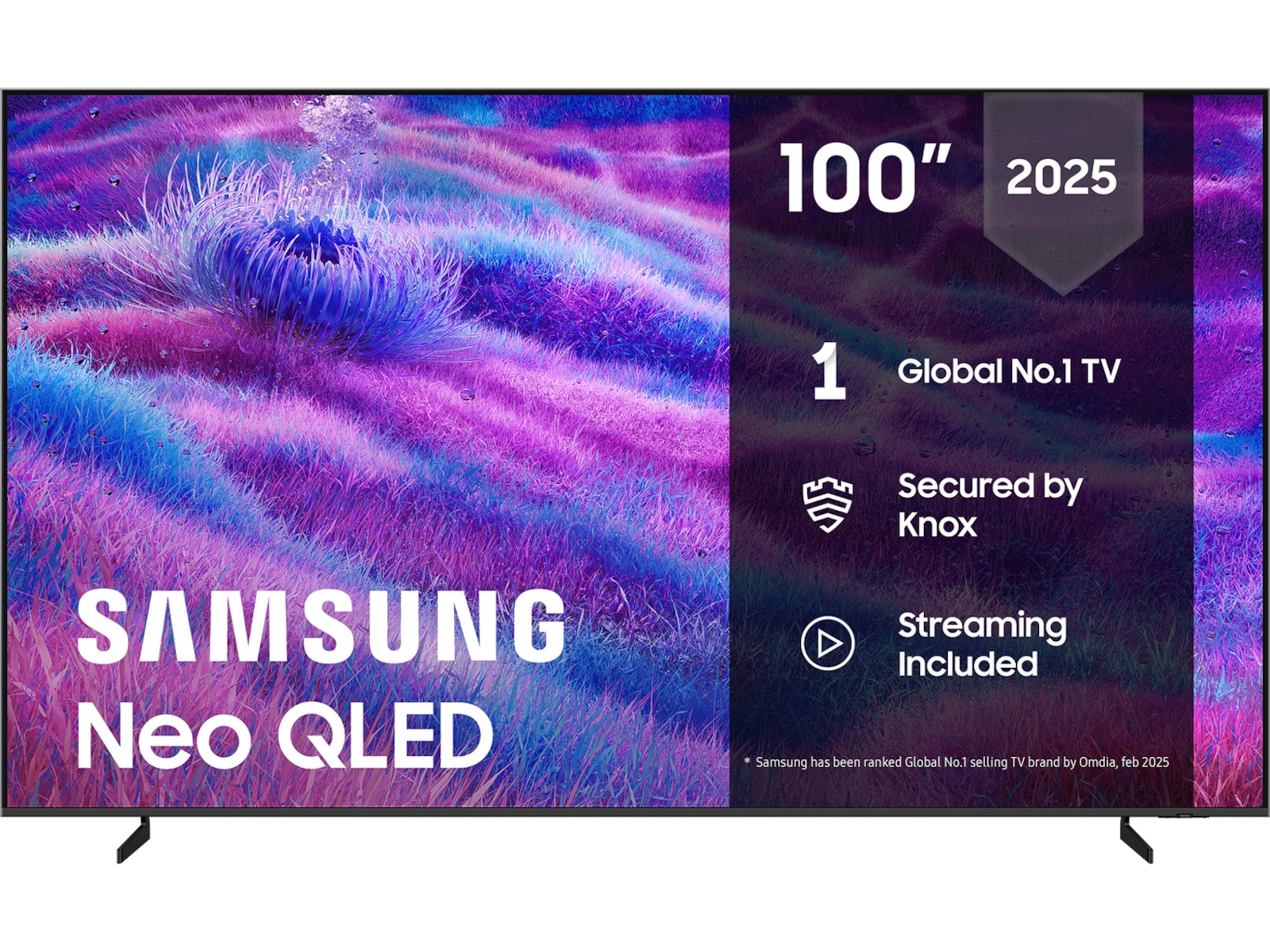 Samsung 100" QN80F Neo QLED 4K Smart TV (2025) Over 80 tommer TV