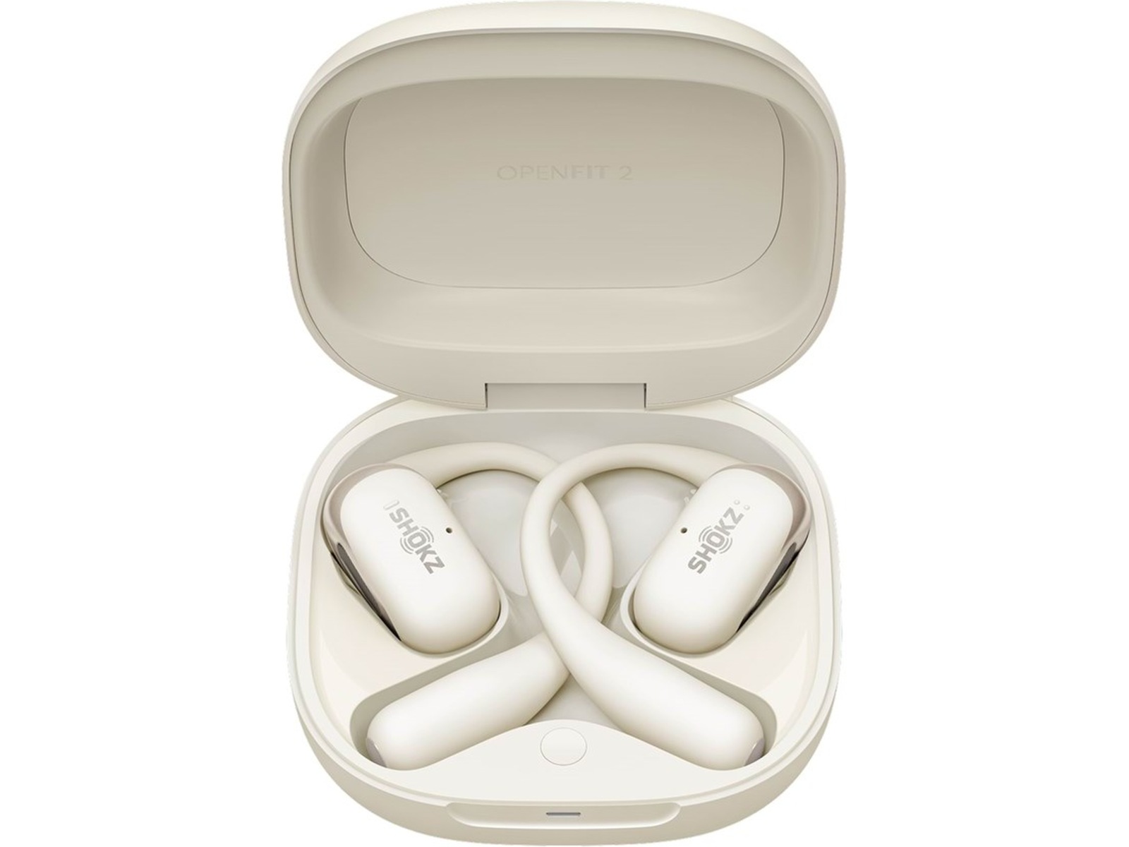 SHOKZ OpenFit 2 åpne ørepropper (beige) Ørepropper