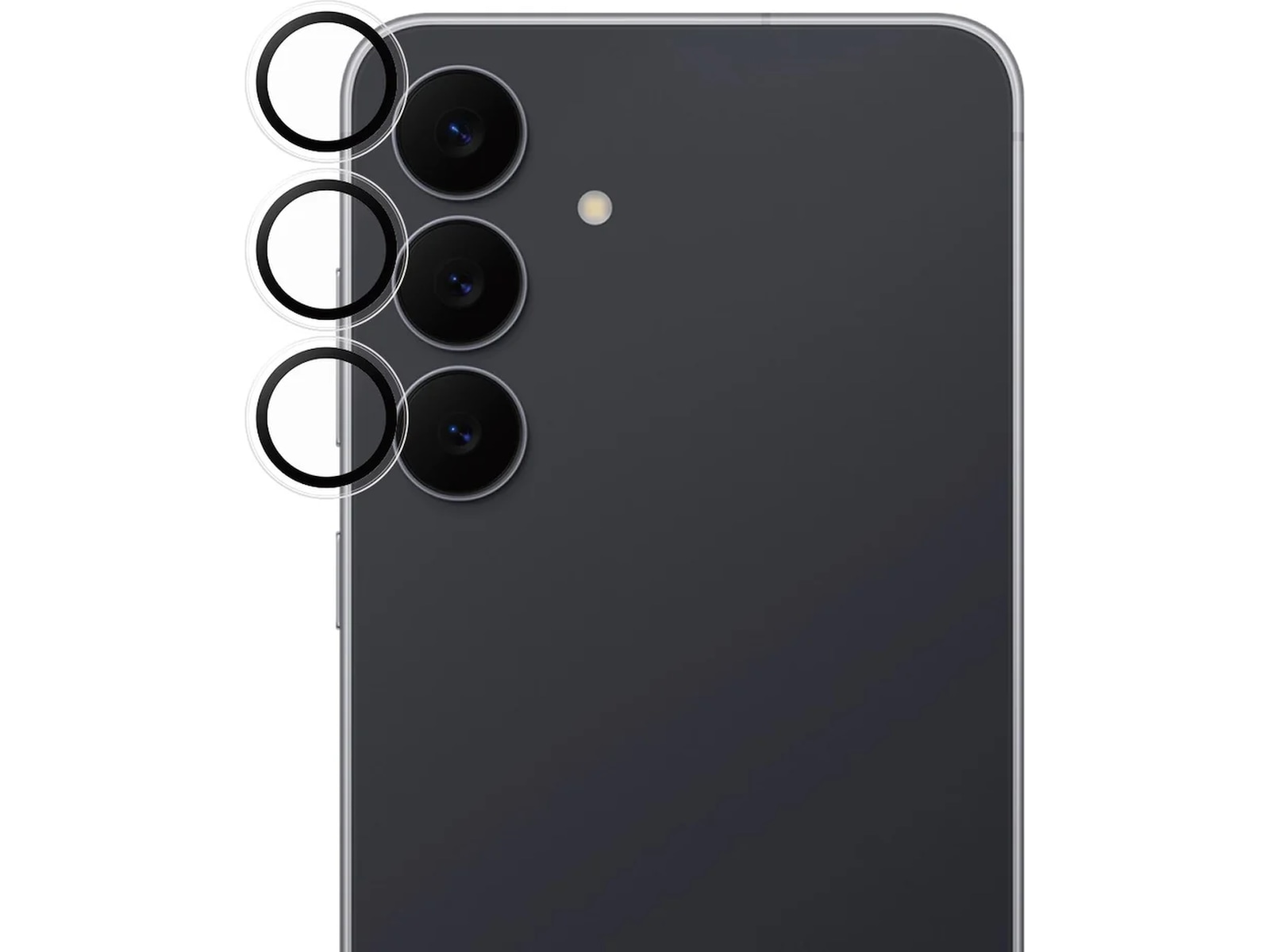 PanzerGlass Galaxy S25 FE Hoops Linsebeskytter (gjennomsiktig) Skjermbeskytter