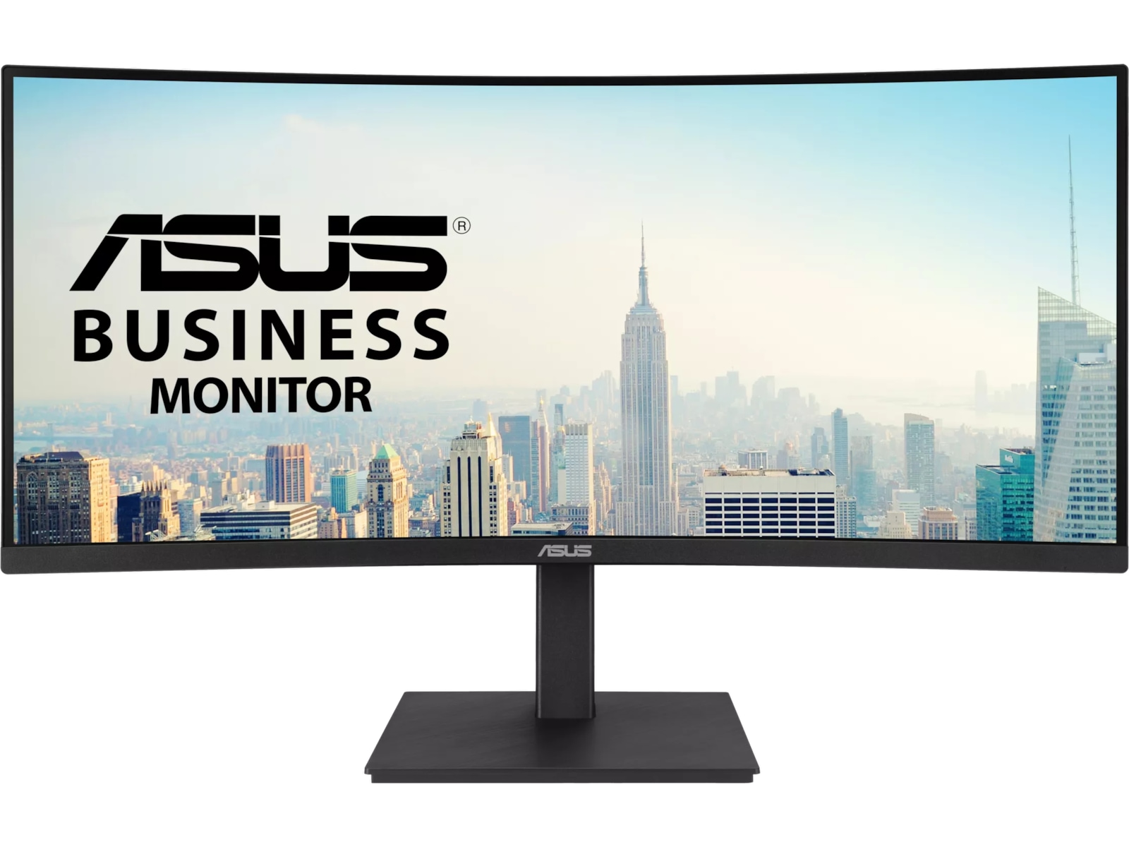 ASUS 34" curved skjerm VA34VCPSR 3440x1440 VA, 100hz, 4ms, 3000:1, HDR10, Speakers, HDMI/DP/USB-C(96w)