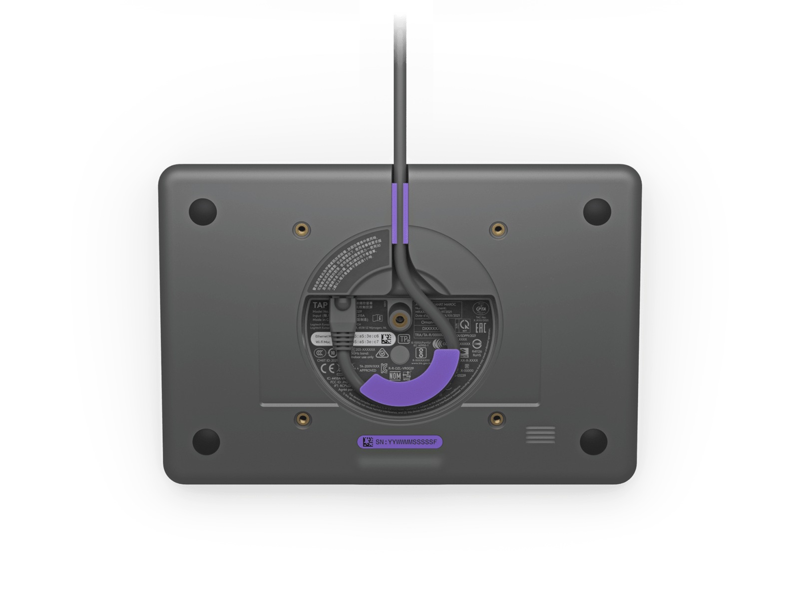 Logitech TAP IP (graphite) -B-Grade Demo nettverk