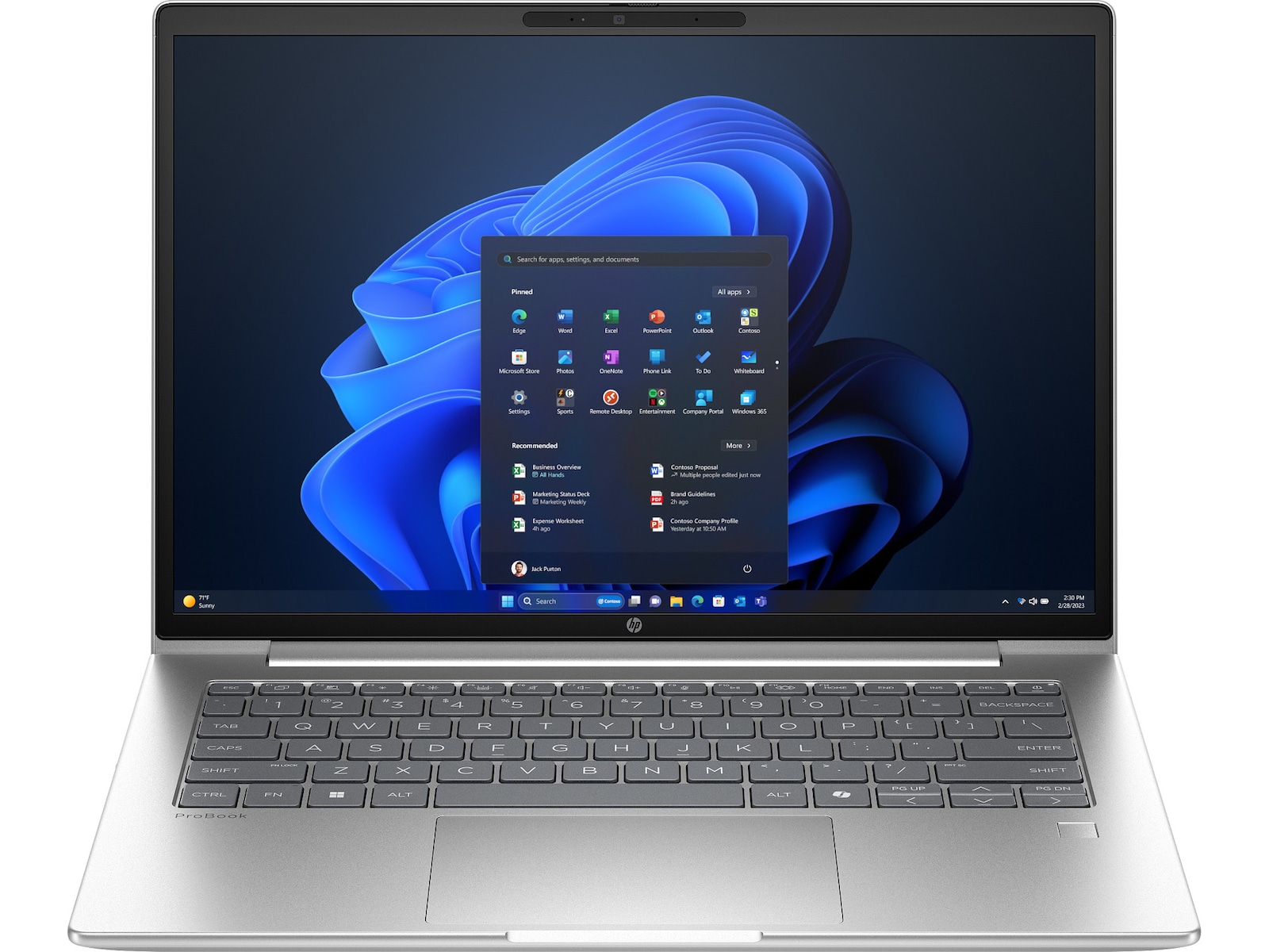 HP ProBook 4 G1ah 14" WUXGA Notebook AI AMD Radeon 740 M, Ryzen 5 220, 16 GB RAM, 512 GB SSD, Windows 11 Pro