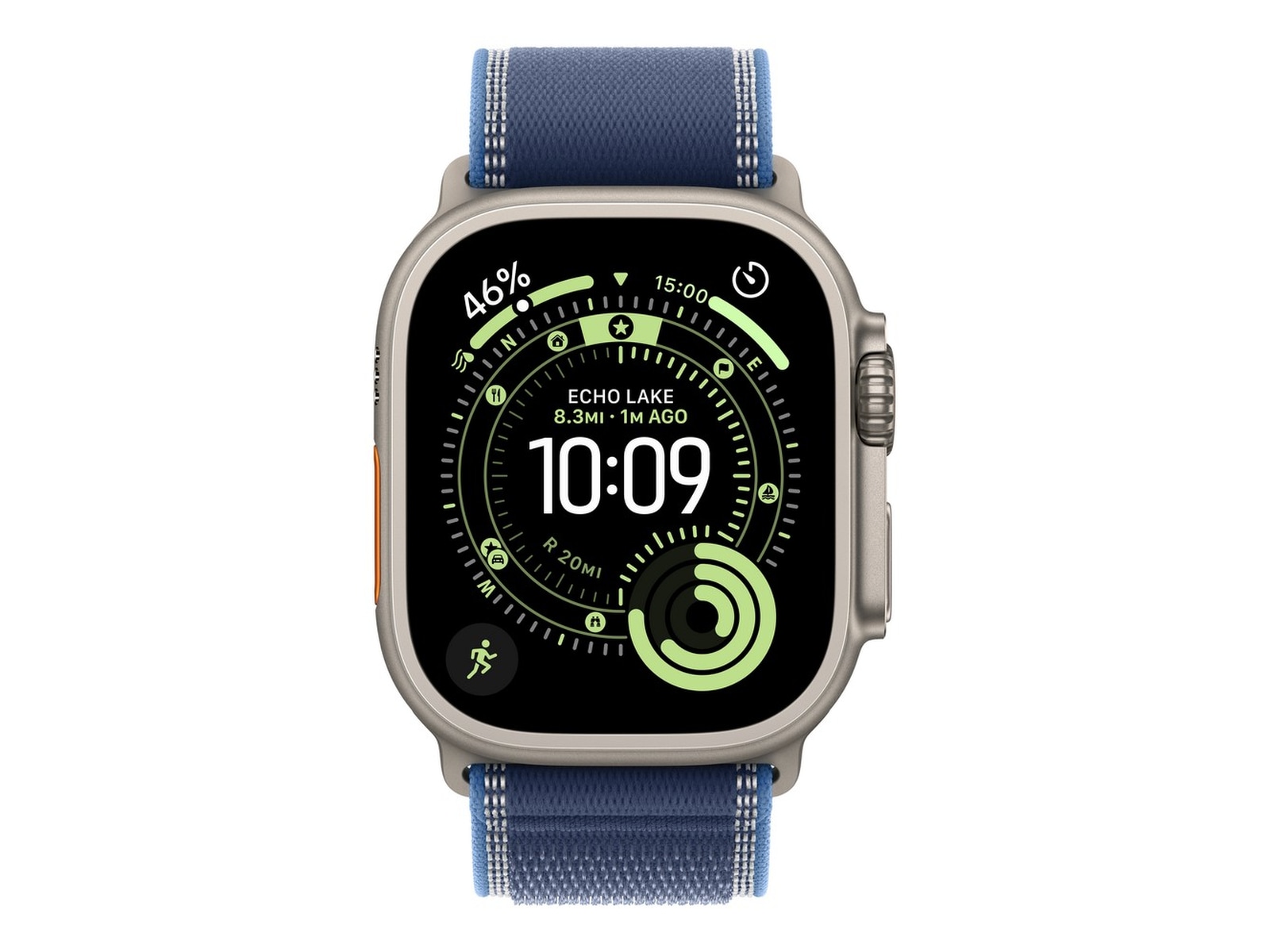 Apple Watch Ultra 3 49mm GPS + LTE Titan (naturlig) -B-Grade Demo klokker