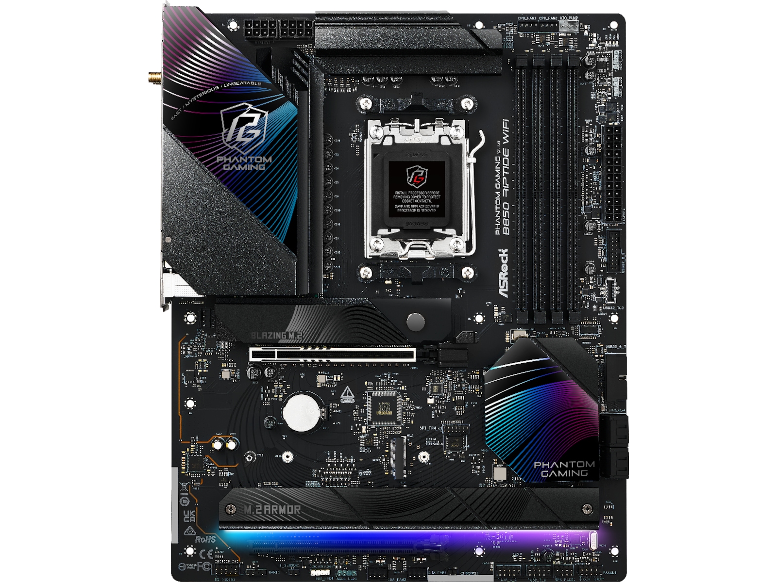 ASRock B850 Riptide WiFi Hovedkort -B-Grade Demo hovedkort