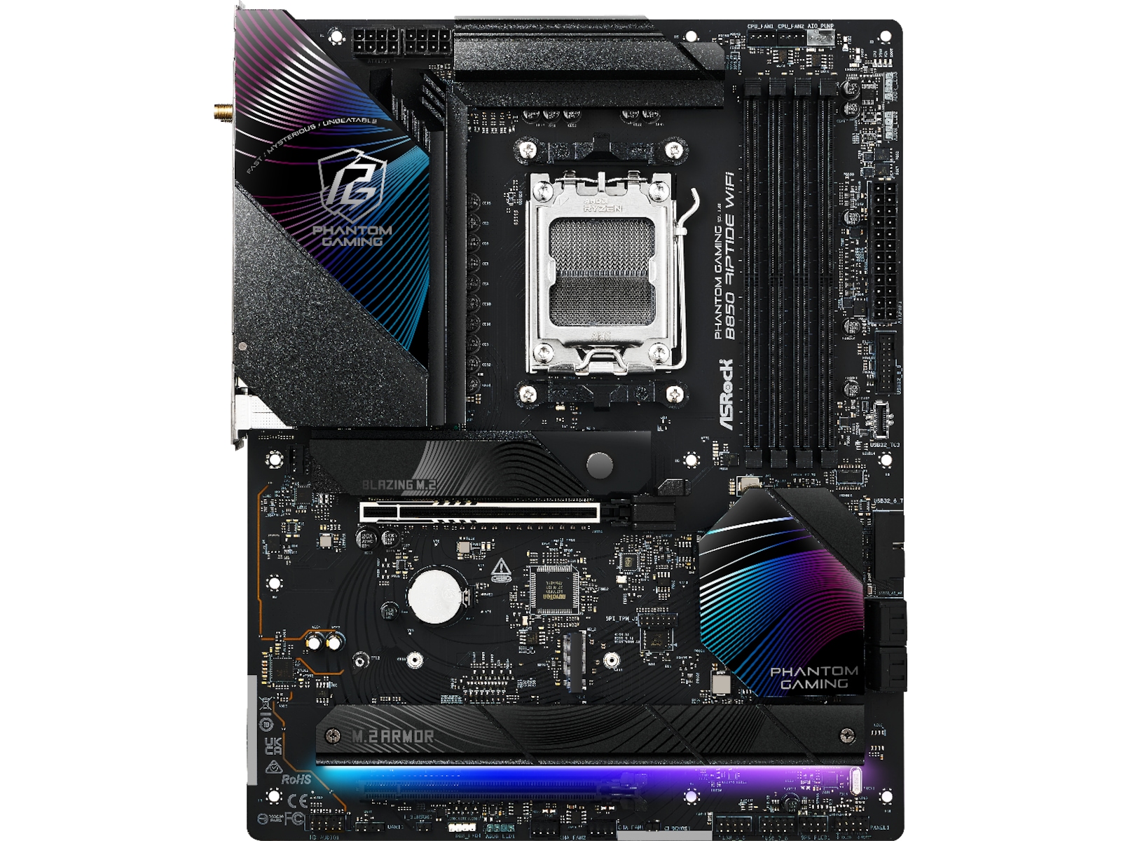 ASRock B850 Riptide WiFi Hovedkort -B-Grade Demo hovedkort