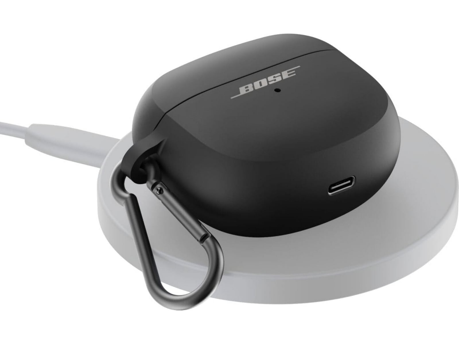 Bose Ultra trådløst ladeetui silikondeksel (sort) -B-Grade Demo headset