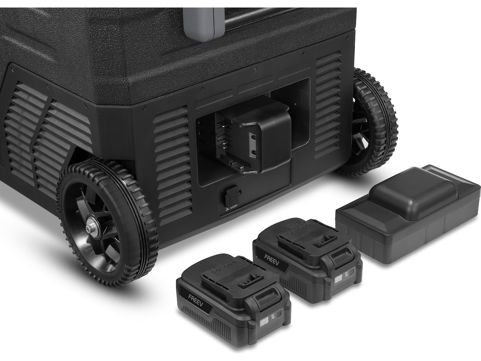 Freev Cooler Box 50L -20°C 12 timers batterilevetid Minikjøleskap