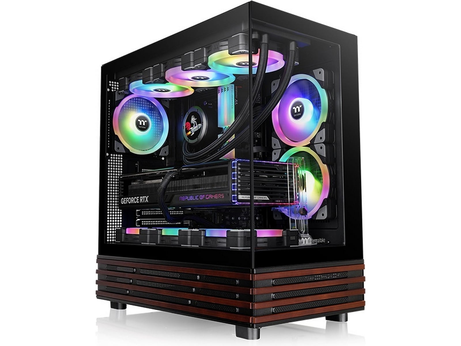 Thermaltake View 270 Plus WS ARGB Mid Tower (sort) E-ATX/ATX/Micro ATX/Mini ITX