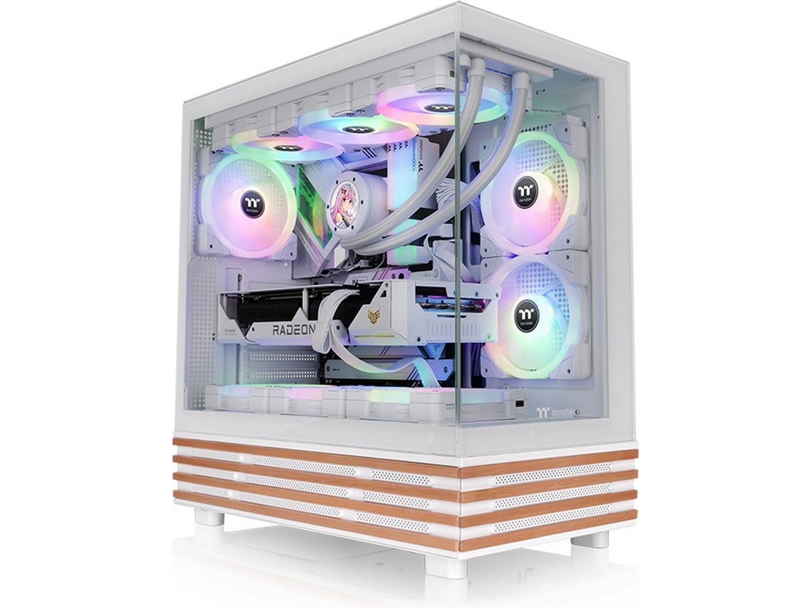 Thermaltake View 270 Plus WS ARGB Mid Tower (hvit) E-ATX/ATX/Micro ATX/Mini ITX