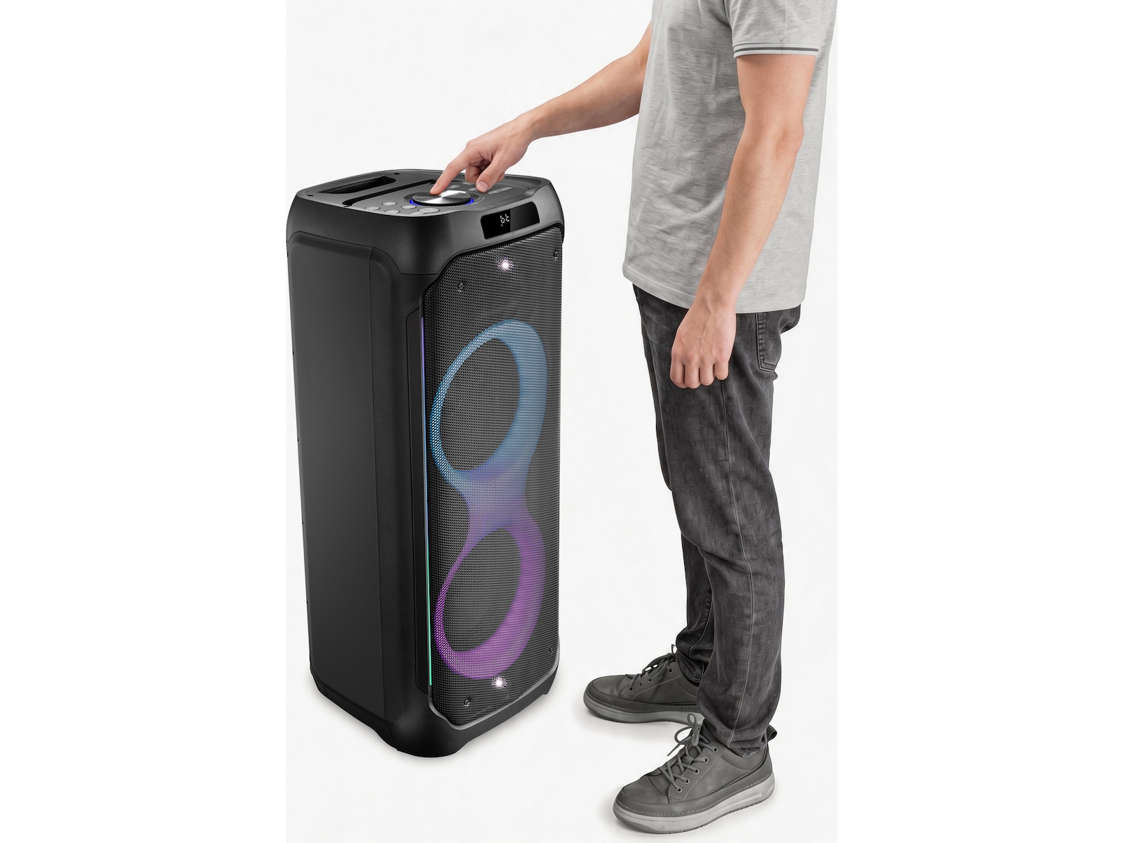 Andersson Party Speaker 240W Dual 9" Subwoofers Trådløs / Bluetooth-høyttaler