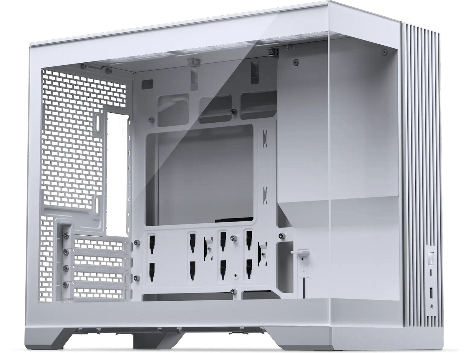 Phanteks XT V3 Micro ATX Tower (hvit) Micro-ATX/Mini ITX, herdet glass