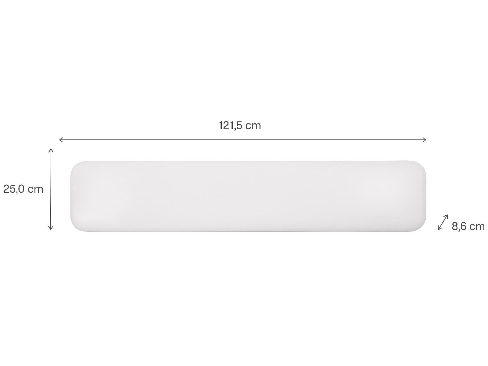 Mill Invisible Smart WiFi Gen 4 panellist 1050W -B-Grade Demo hjem & fritid