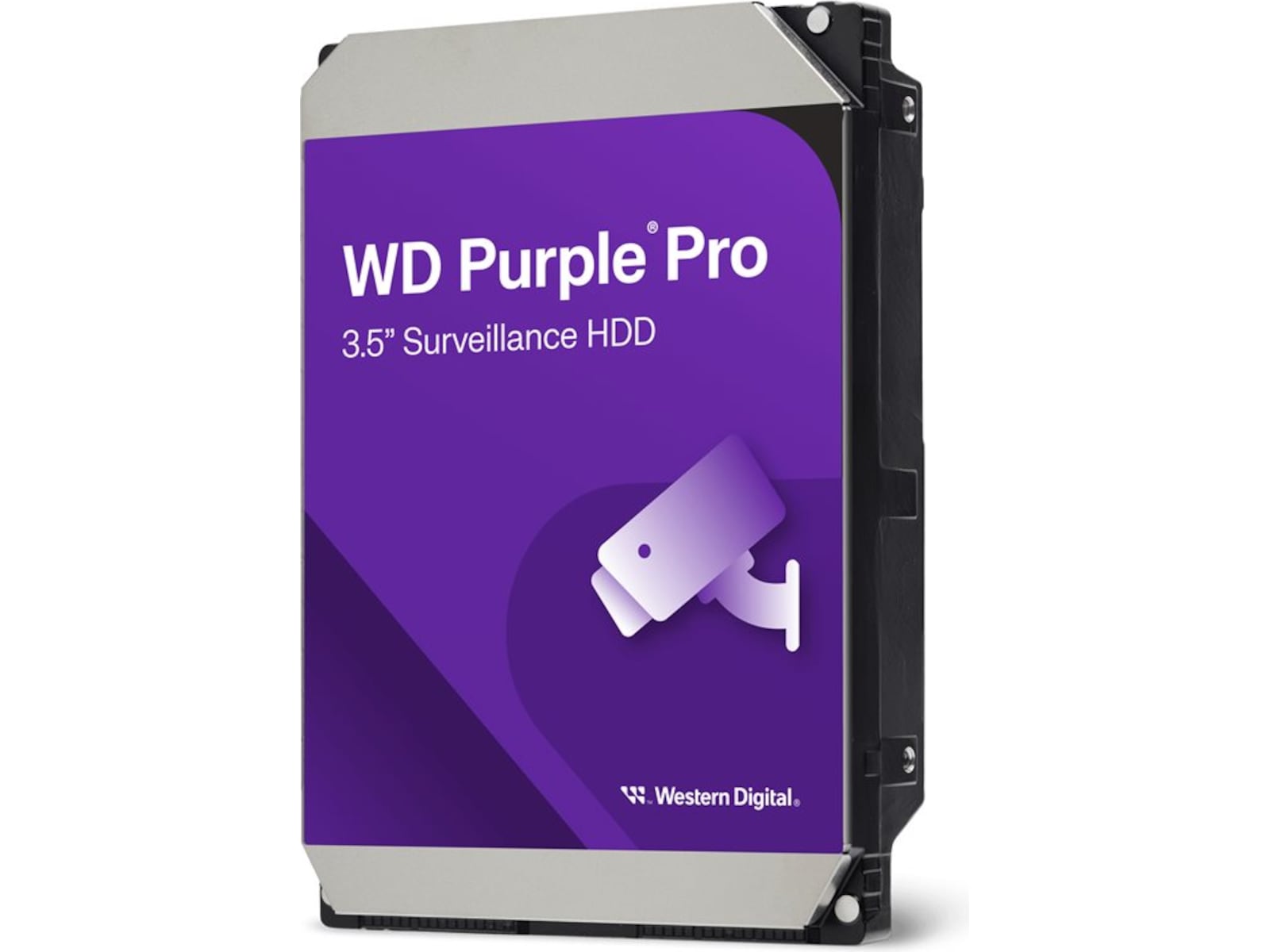 WD Purple PRO Overvåking 12TB 3,5" SATA 6Gb/s, 7200 o/min, 256 MB hurtigbuffer