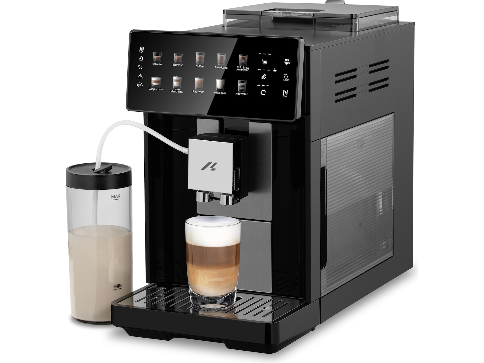 Loeffen LFFM1000 kaffemaskin med 10 drikkemodus og cold brew Espressomaskiner