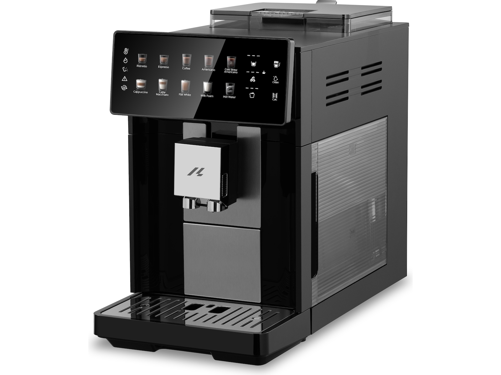 Loeffen LFFM1000 kaffemaskin med 10 drikkemodus og cold brew Espressomaskiner