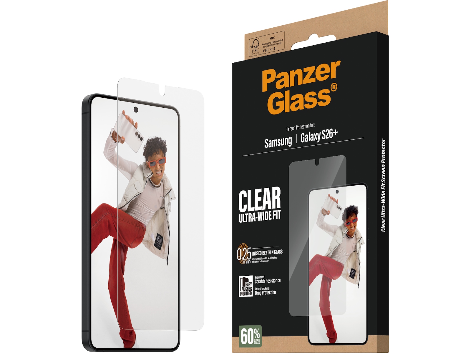PanzerGlass Galaxy S26+ Skjermbeskytter Skjermbeskytter