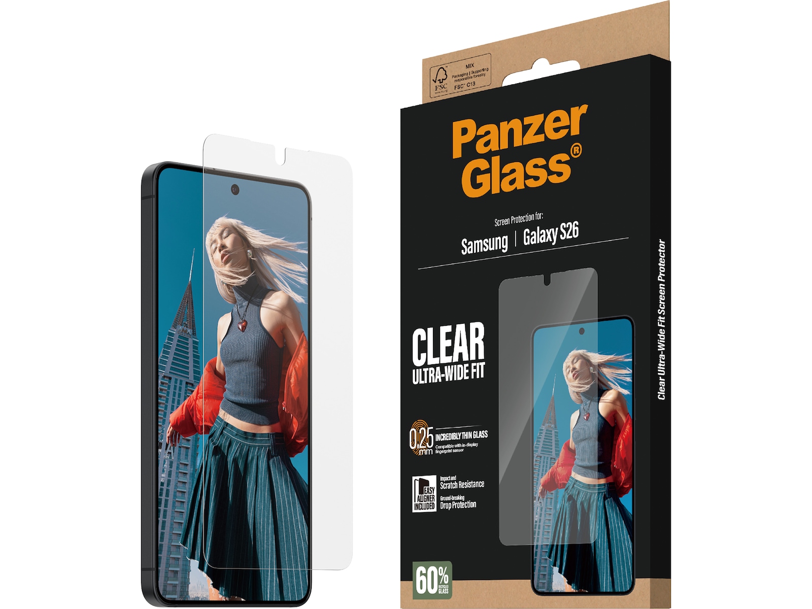 PanzerGlass Galaxy S26+ Skjermbeskytter Skjermbeskytter