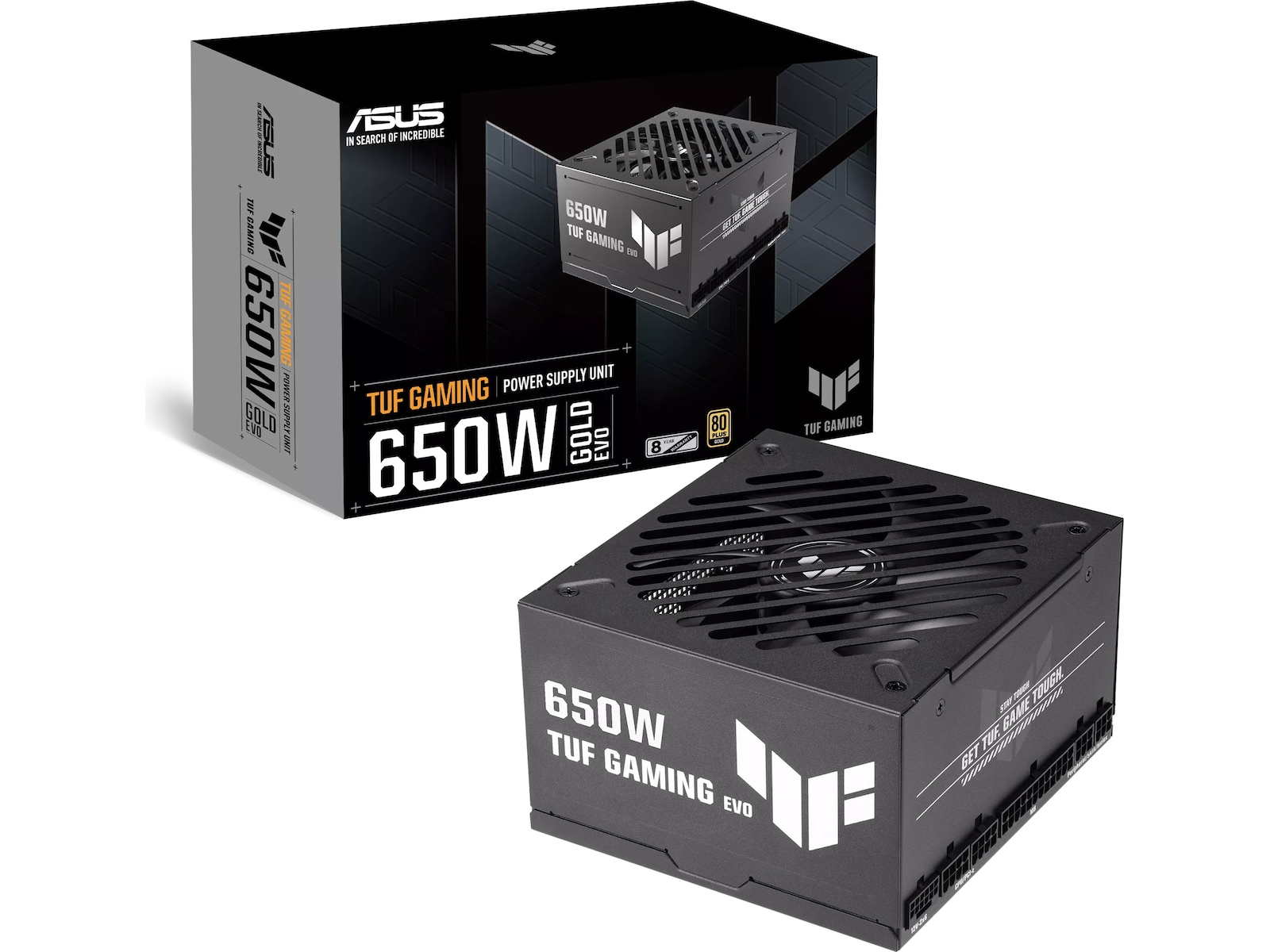 Asus TUF Gaming 650W GOLD EVO PSU Enheter