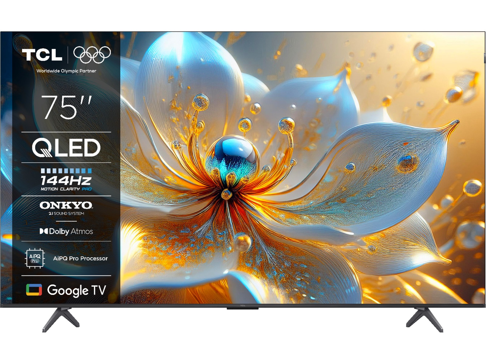 TCL 75" T8C 4K QLED Google TV (2025) -B-Grade Demo TV/projektor