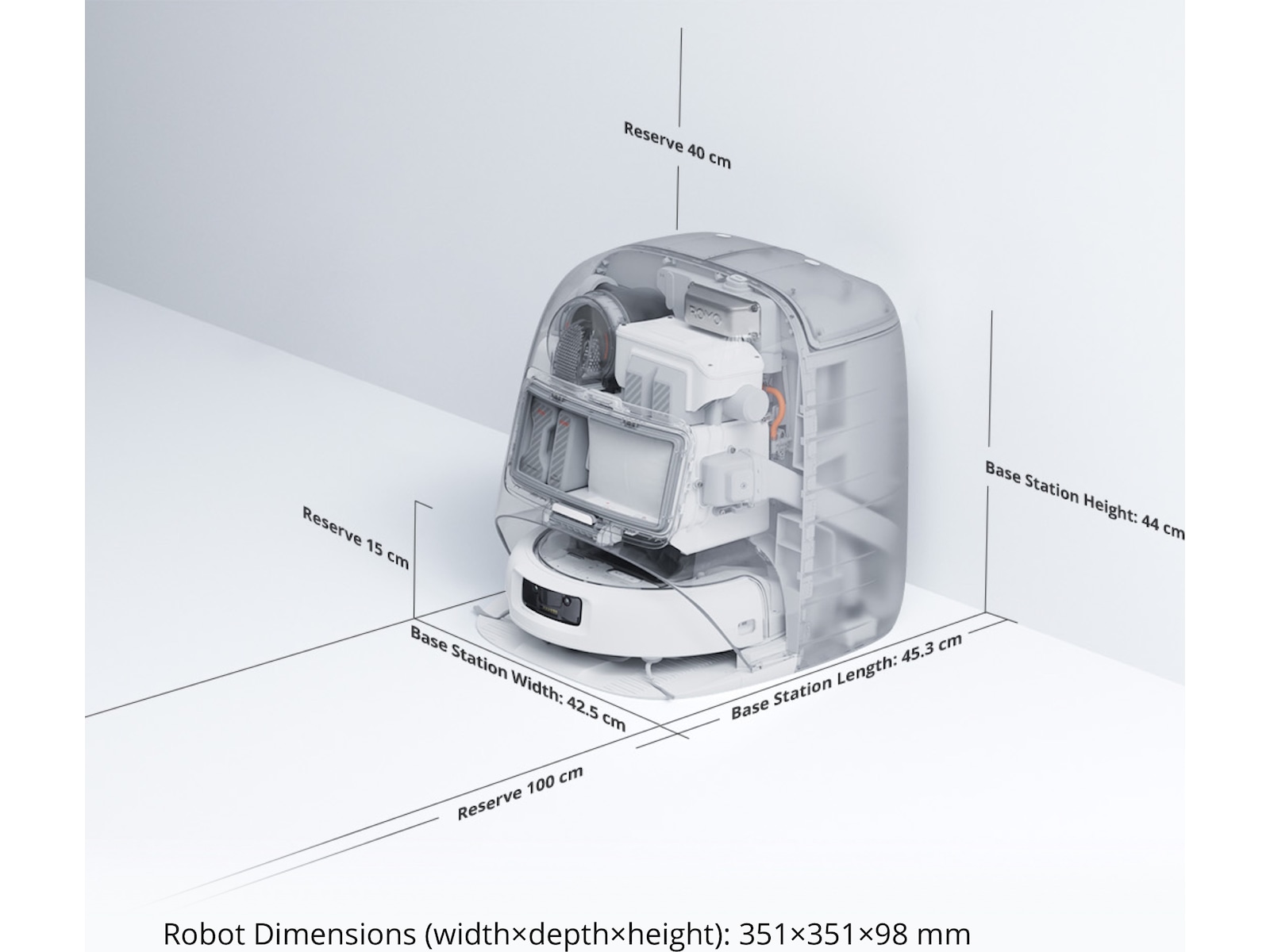 DJI ROMO P robotstøvsuger Robotstøvsugere