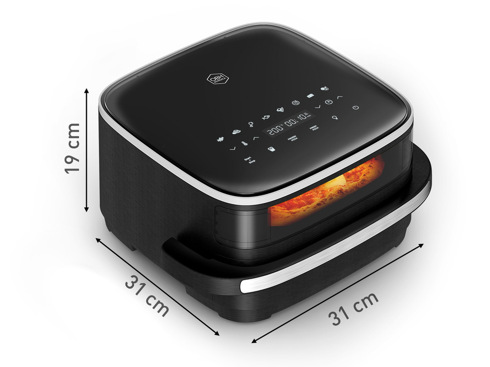 OBH Nordica Easy Fry XL Surface Air Fryer FW4018N0 -B-Grade Demo hjem & fritid