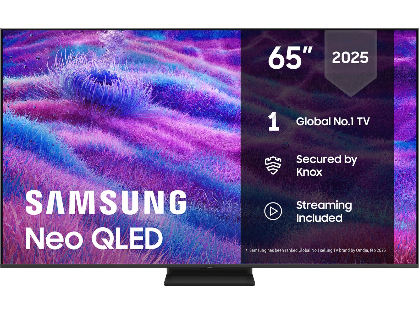 Samsung 65" QN80F Neo QLED 4K Mini LED Smart TV (2025) -B-Grade Demo TV/projektor