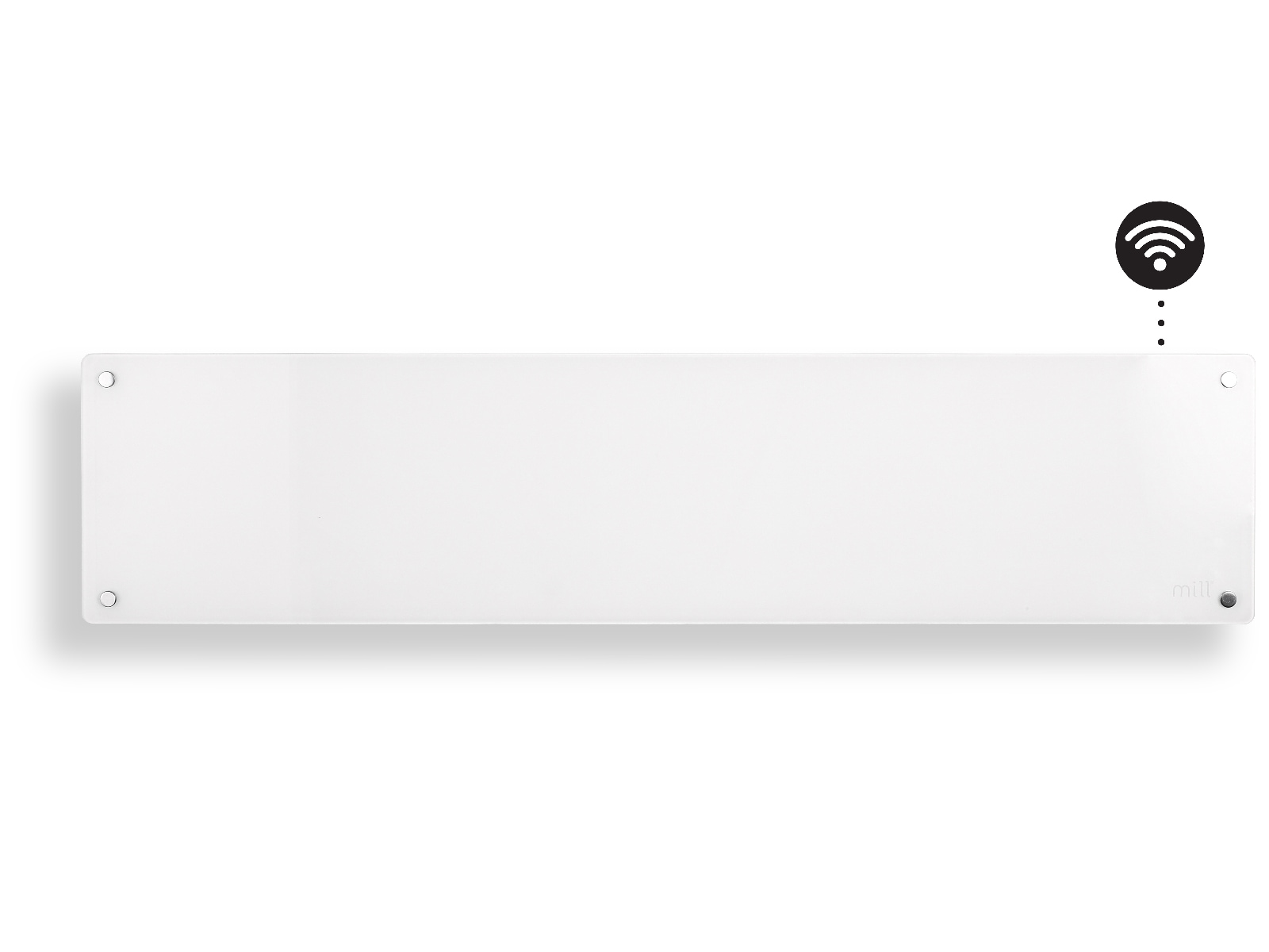 Mill Glass Smart WiFi Gen 4 panelovn 850W -B-Grade Demo hjem & fritid