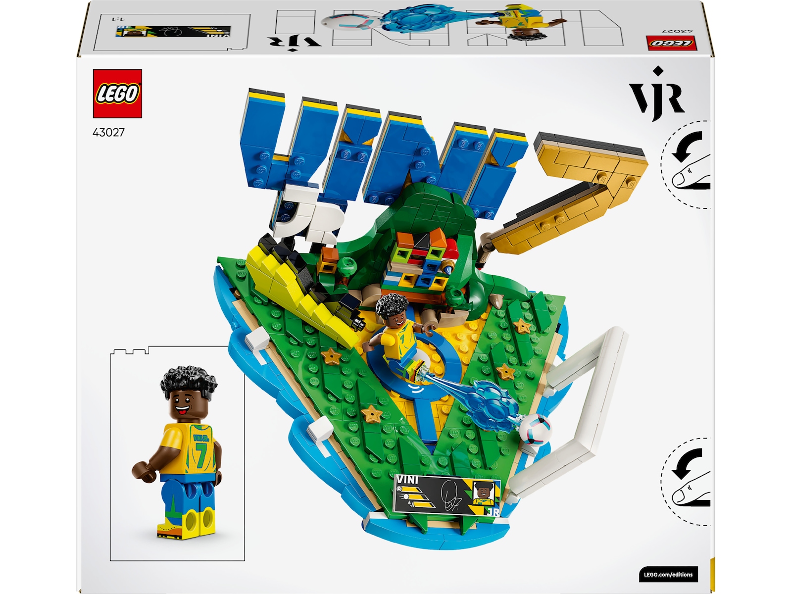 LEGO Editions Vini Jr. fotball-høydepunkter 43027 LEGO