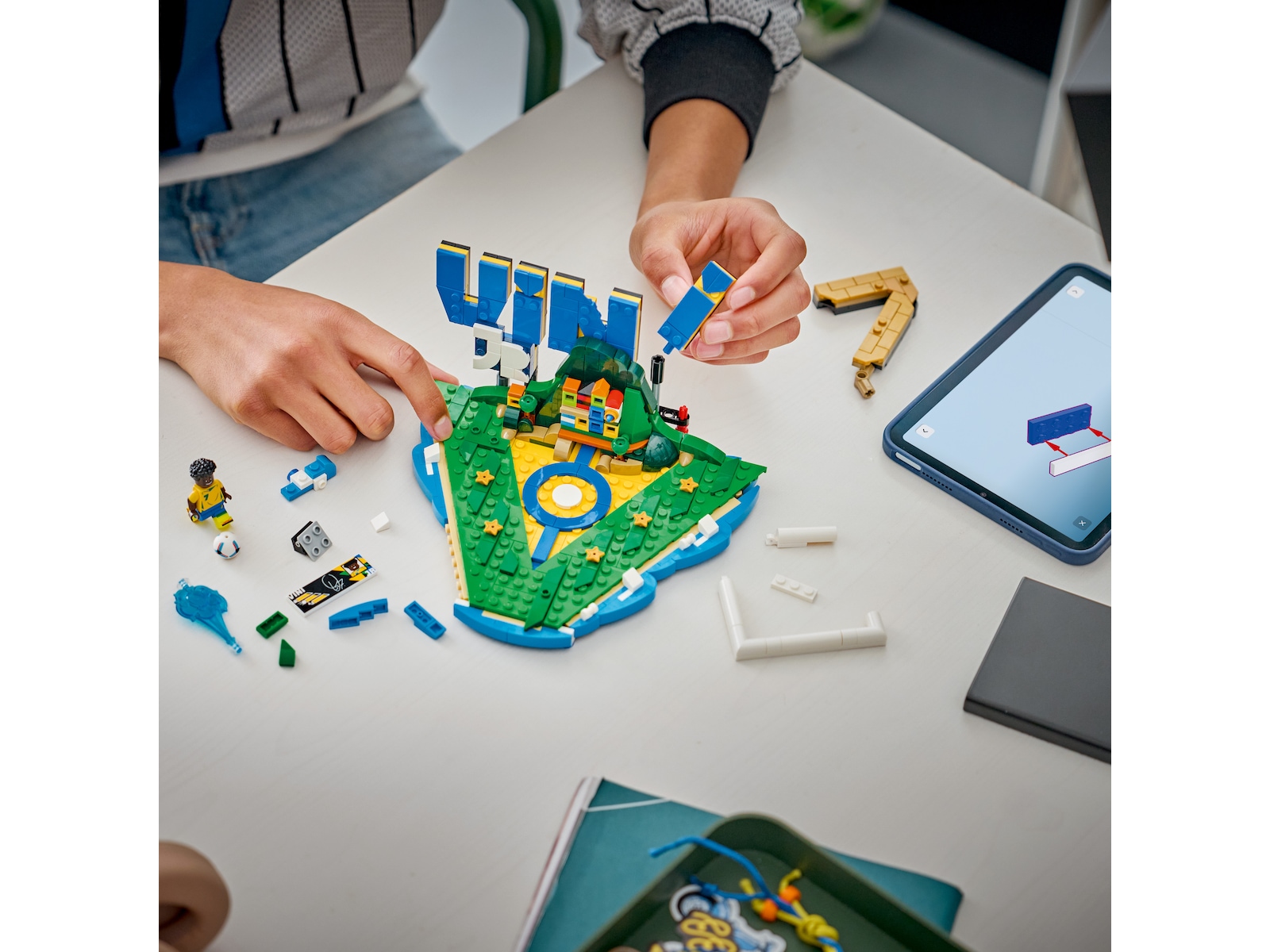 LEGO Editions Vini Jr. fotball-høydepunkter 43027 LEGO