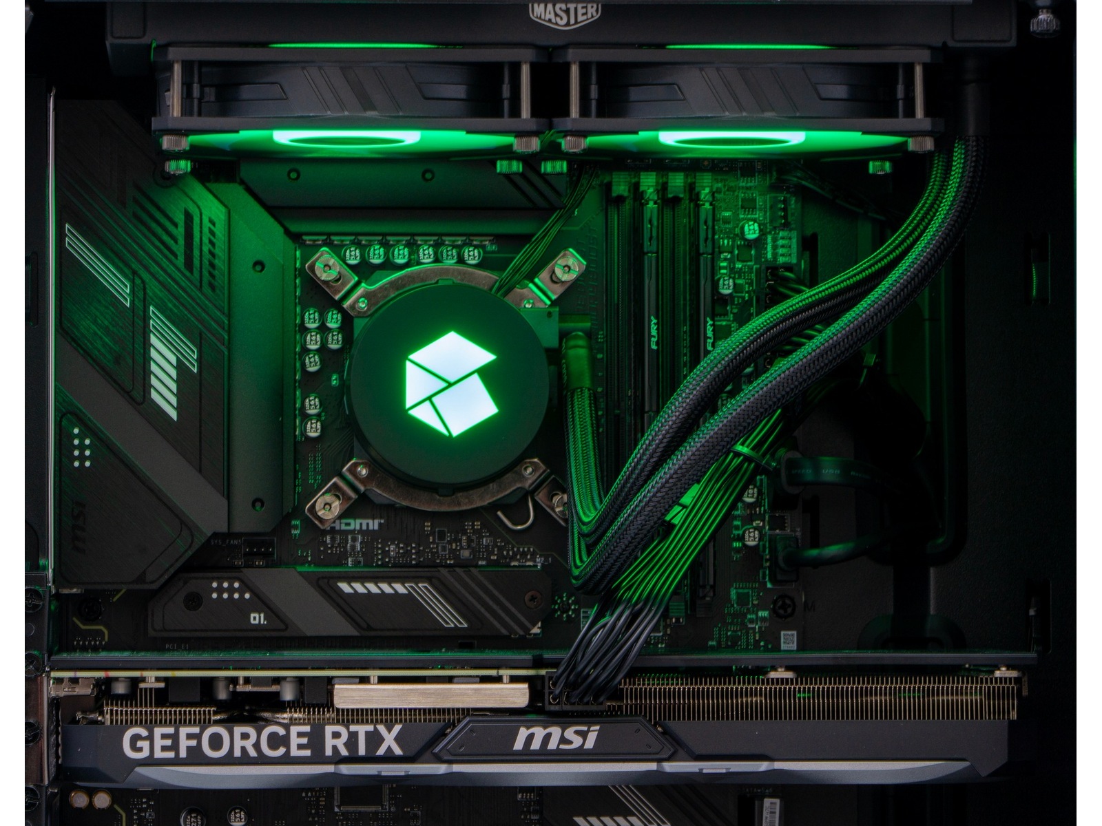 Komplett-PC Epic Gaming a267 RGB Gaming-PC stasjonær