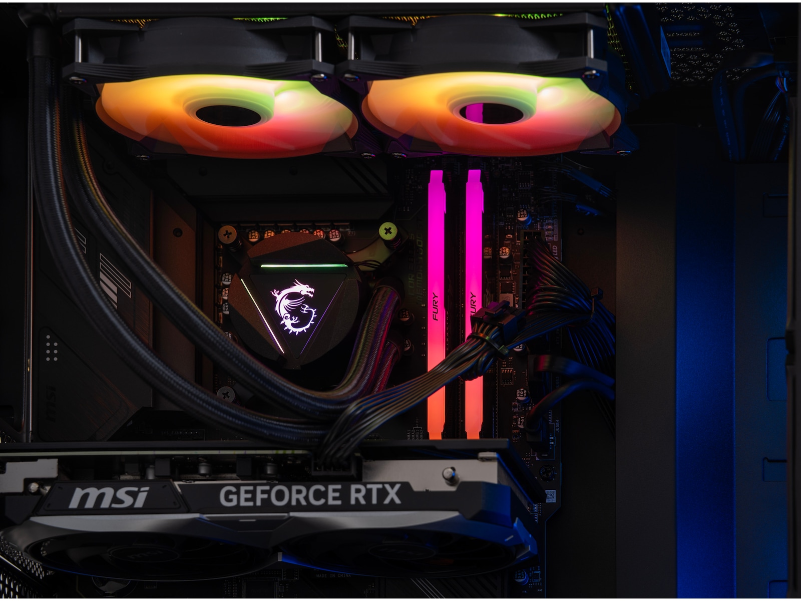 Komplett-PC Epic Gaming a317 RGB Gaming-PC stasjonær
