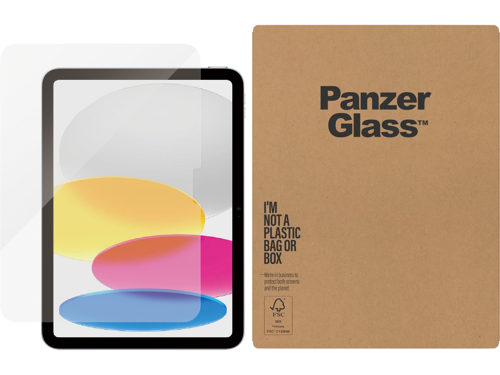 PanzerGlass skjermbeskytter iPad 10,9/11'' og iPad Air 11 M2/3 - Bulk Skjermbeskytter bulk iPad Air 11'' (M2-M4), iPad 11" (A16) og iPad 10,9'' (10.gen)