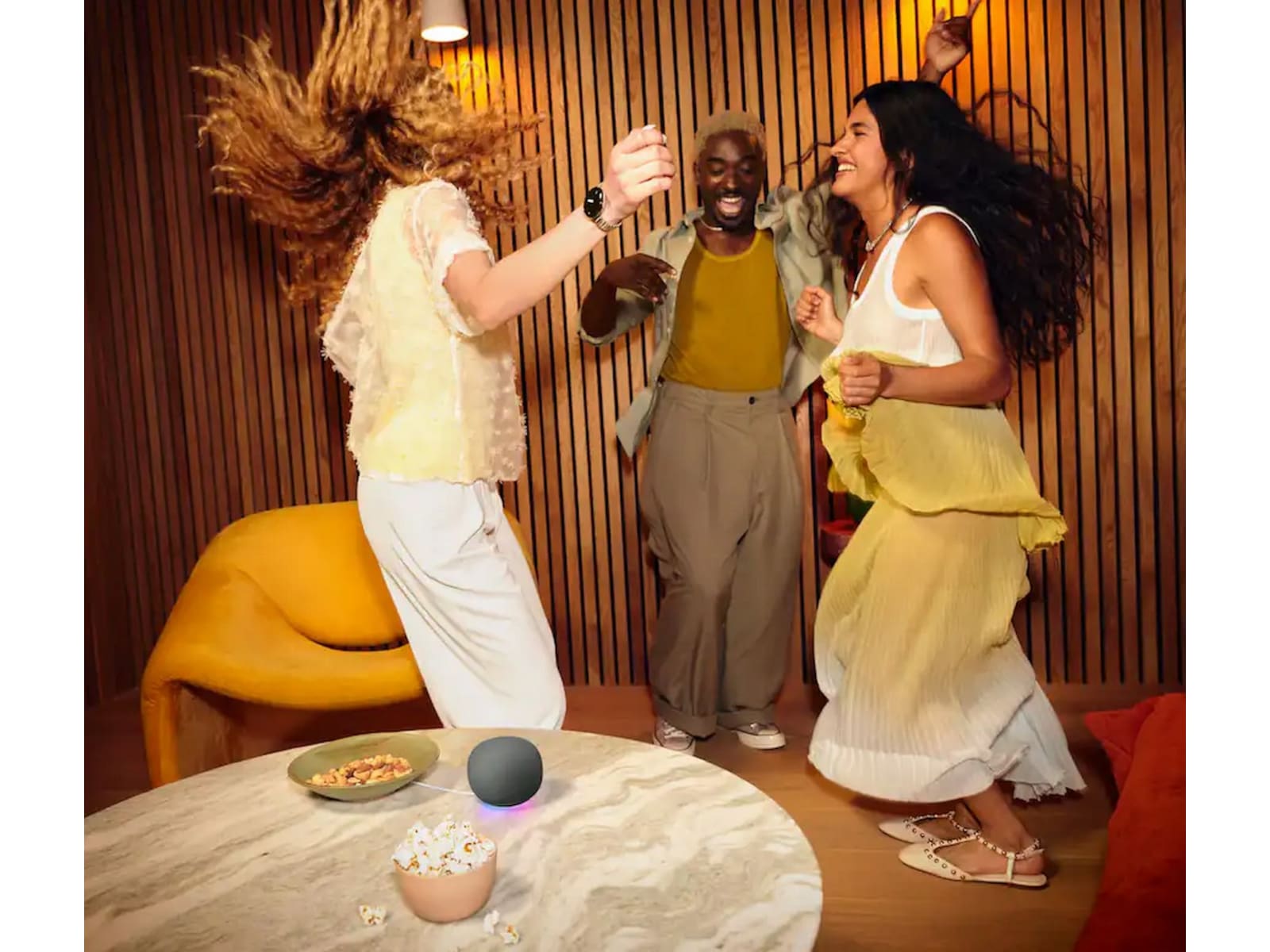 Google Home-høyttaler (hazel) Trådløs / Bluetooth-høyttaler