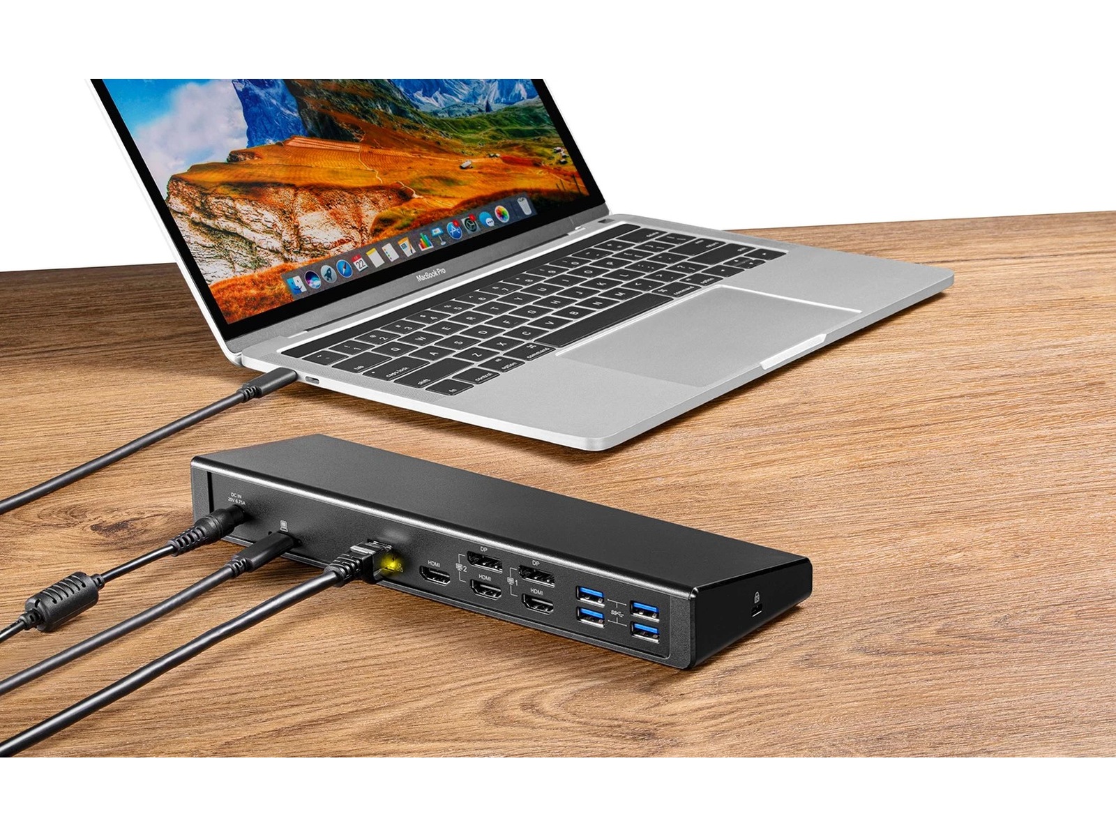 Andersson USB-C-dockingstasjon -B-Grade Demo annet i PC & nettbrett