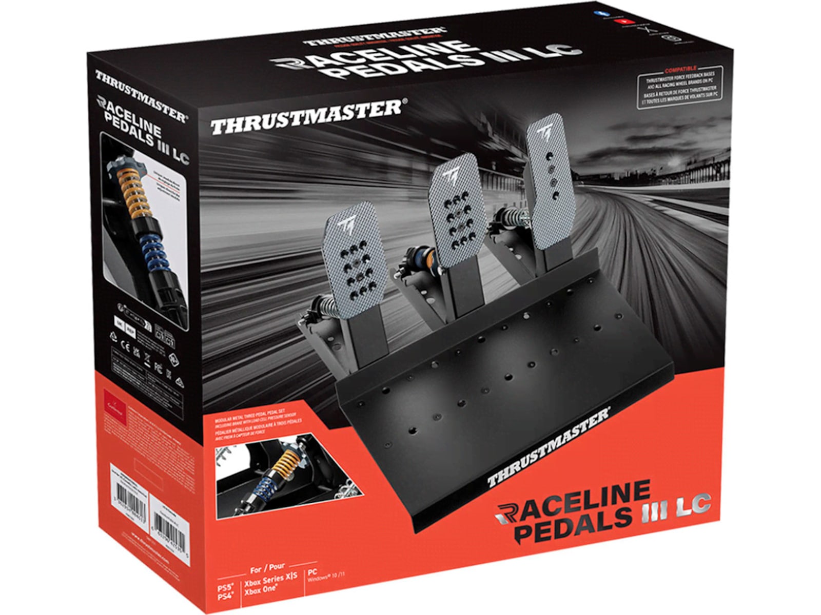 Thrustmaster Raceline Pedals III LC Load Cell Ratt og pedaler