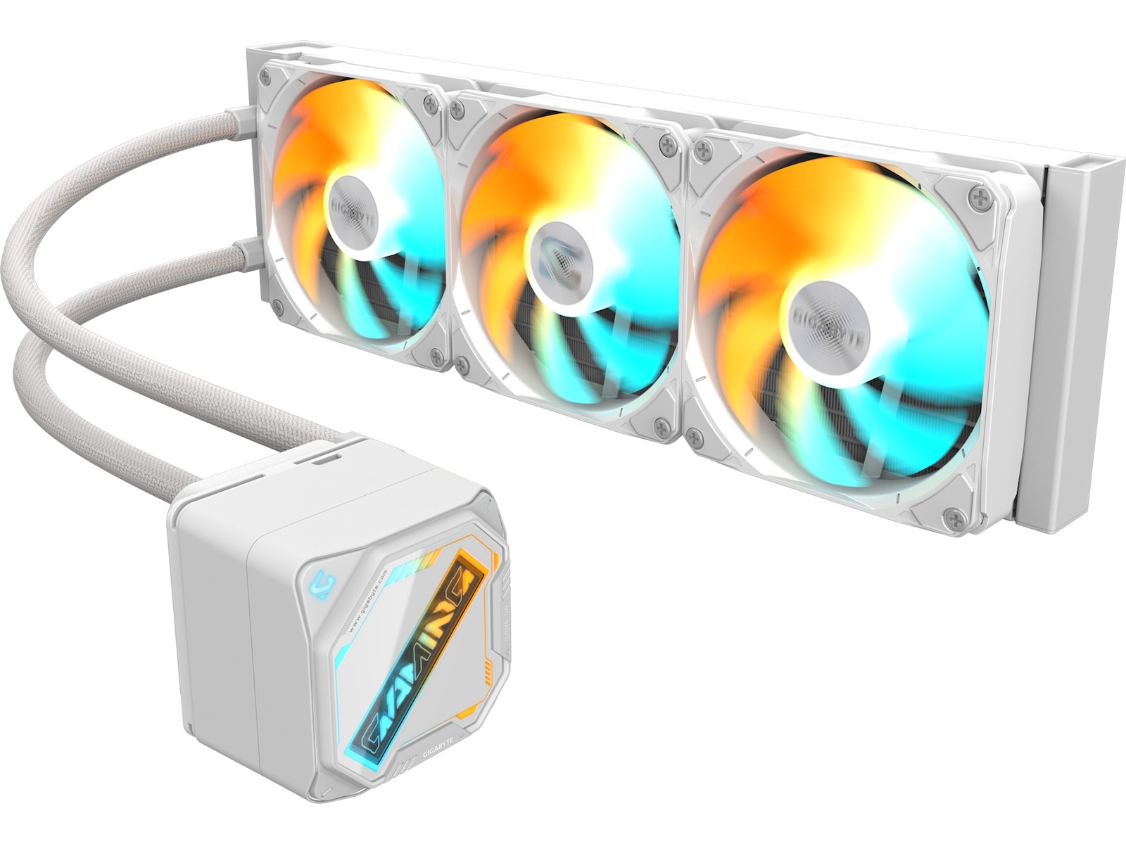 Gigabyte Gaming 360 Ice ARGB kjøler (hvit) CPU - Vannkjøling