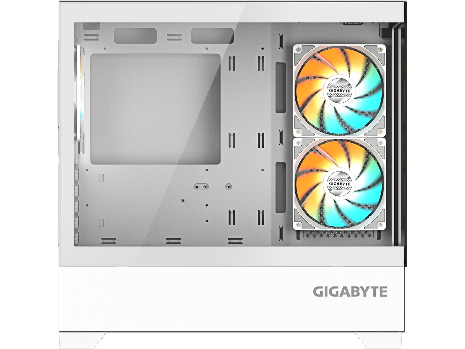Gigabyte C201 Panoramic ICE Mid Tower (hvit) Midi tower