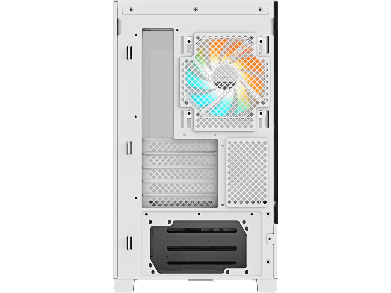 Gigabyte C201 Panoramic ICE Mid Tower (hvit) Midi tower