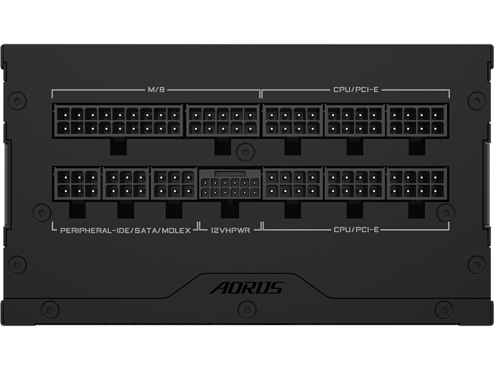Gigabyte AORUS ELITE P850W PSU (sort) Enheter